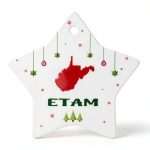 Generic Christmas Ornament Personalized MDF Plastic Art Deco-0