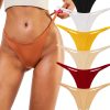Pavo Womens Thongs Nylon Spandex Gradient 6 Pack-0