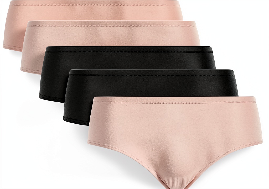 Chantelle seamless hipster underwear in multiple colors on a neutral background