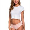 Womens Cotton Lace Panties No Show Underwear Comfort Fit-7