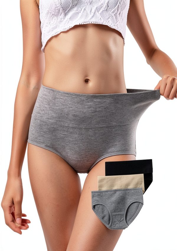 Womens Cotton Briefs High Waist Maternity Postpartum Support-0