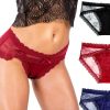 LEVAO Womens Cheeky Panties Lace Underwear 3 Pack-0
