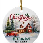 Generic Religious Ornament White Round Art Deco Christmas-0