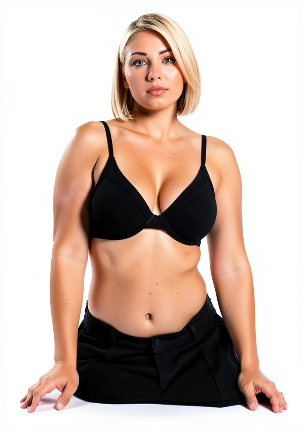 Lace Bra Womens Sheer Demi Underwire Support Comfortable-2