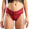 LEVAO Womens Cheeky Panties Lace Underwear 3 Pack-1