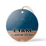 MDF Plastic Christmas Ornament Holiday Decor Home Decoration-0