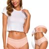 Womens Cotton Lace Panties No Show Underwear Comfort Fit-2