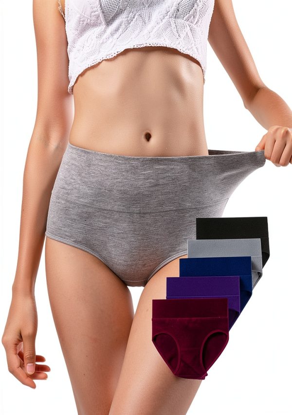 Women's High Waist Cotton Underwear Maternity Postpartum-0
