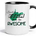 Generic Map Ceramic Mug 11oz White Sustainable Tableware-0