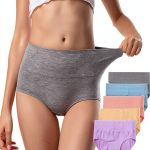 Women's Cotton Briefs High Waist Maternity Postpartum-0