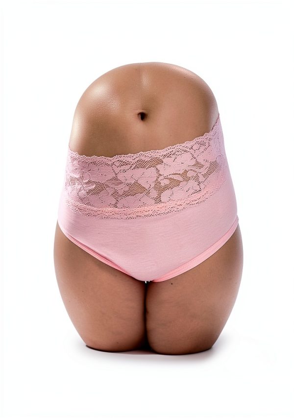 Womens Cotton Lace Panties No Show Underwear Comfort Fit-3