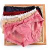 LEVAO Womens Cheeky Panties 6 Pack Lace Underwear Assorted-2